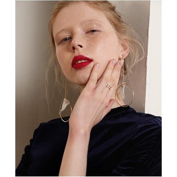 Elegant Chic Trendy Double Cross Adjustable Statement Ring - Adjustable - Picture 3 of 6